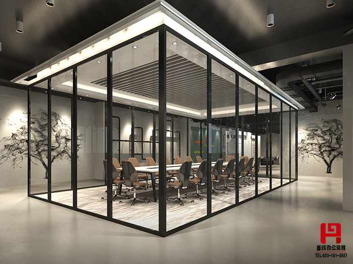 无锡法拉第电机有限公司办公室装修设计会议室